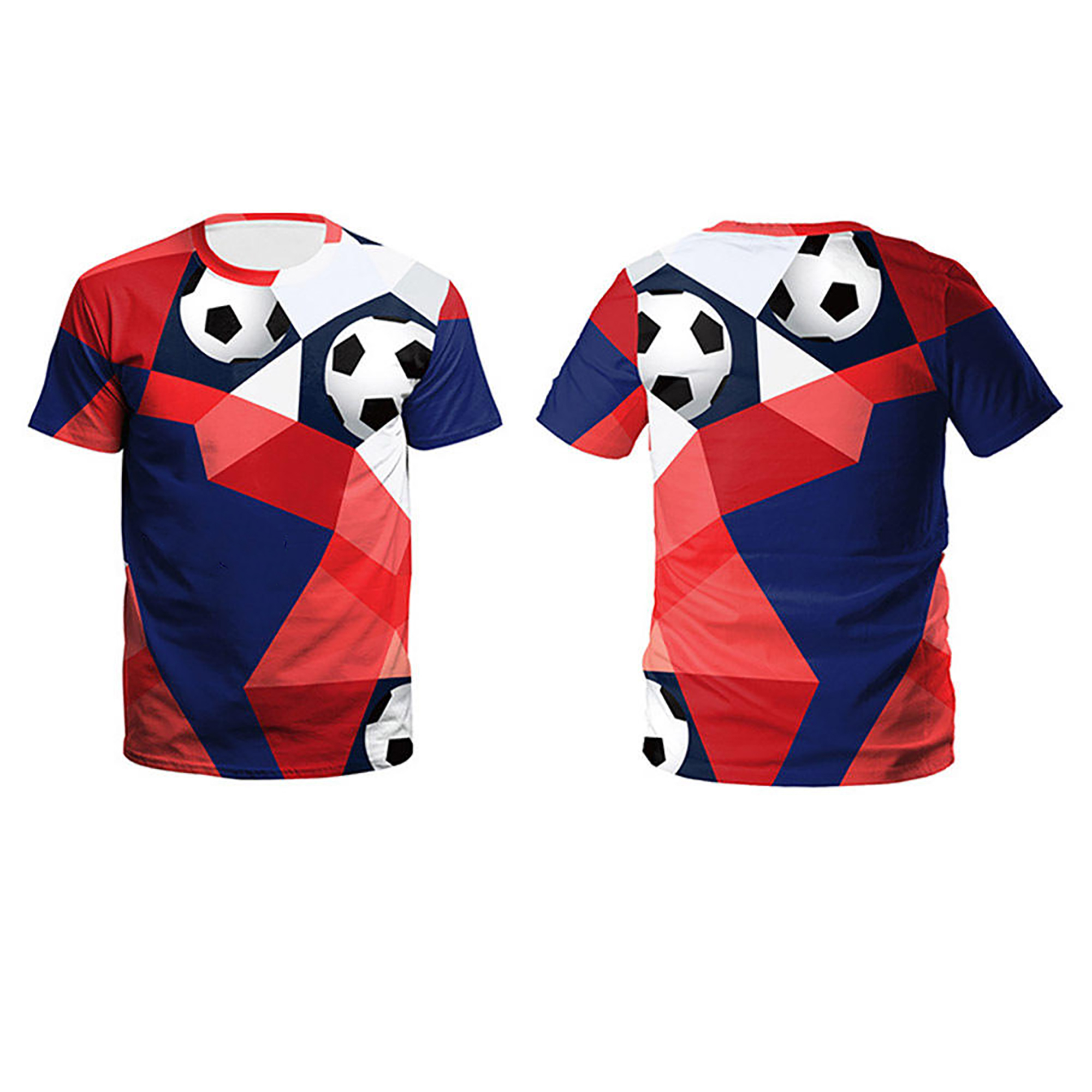 Lightweight Polyester Crew Neck T-Shirt 5