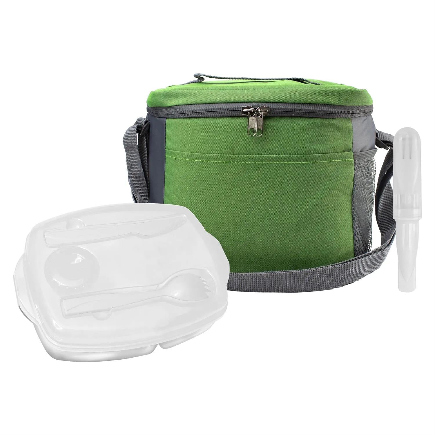 Modern Lunch Tray & Cutlery Set 3
