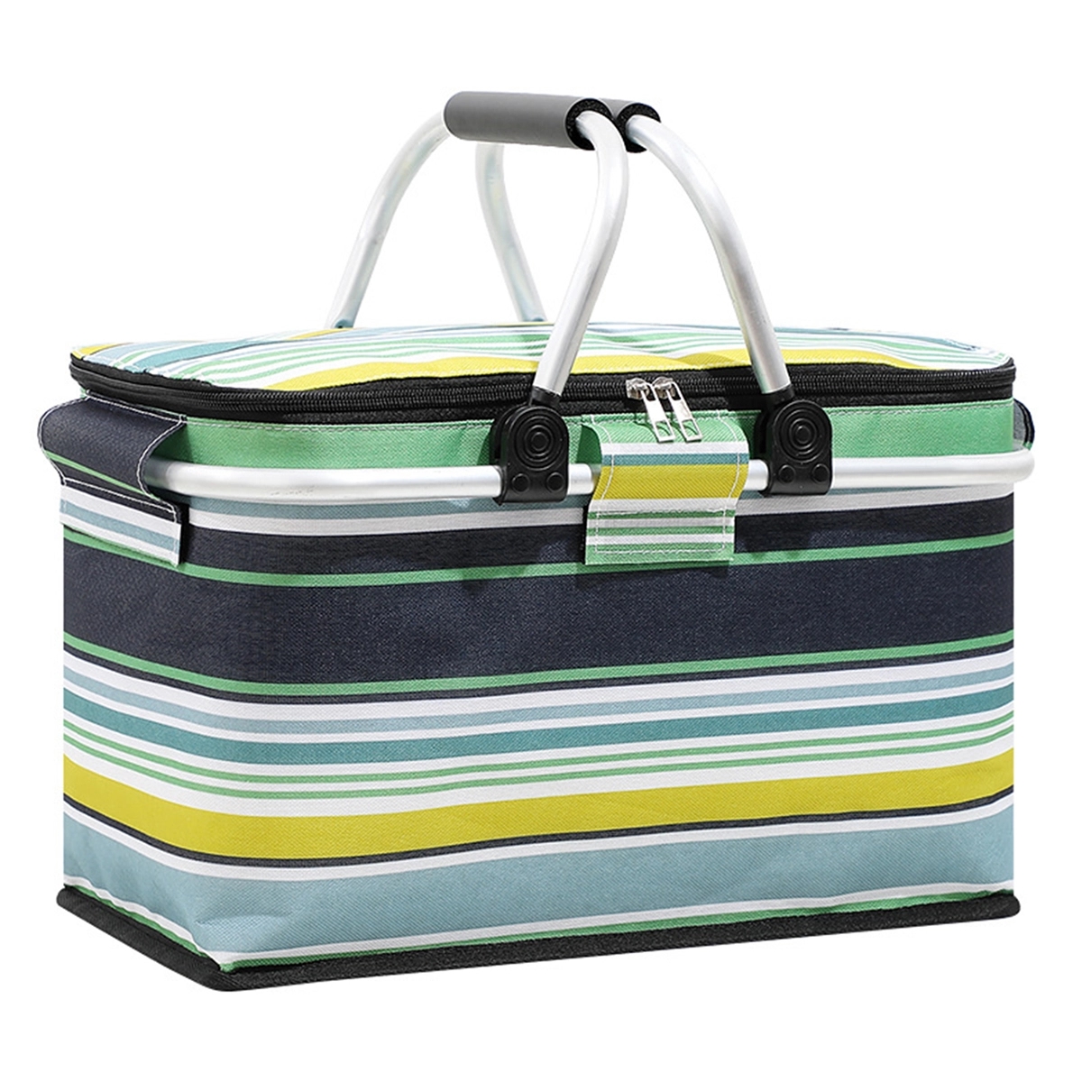 Oxford cloth picnic basket 11