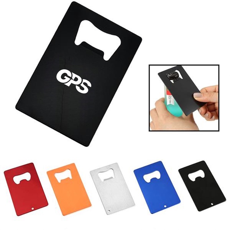 Stainless Steel Credit Card Bottle Opener