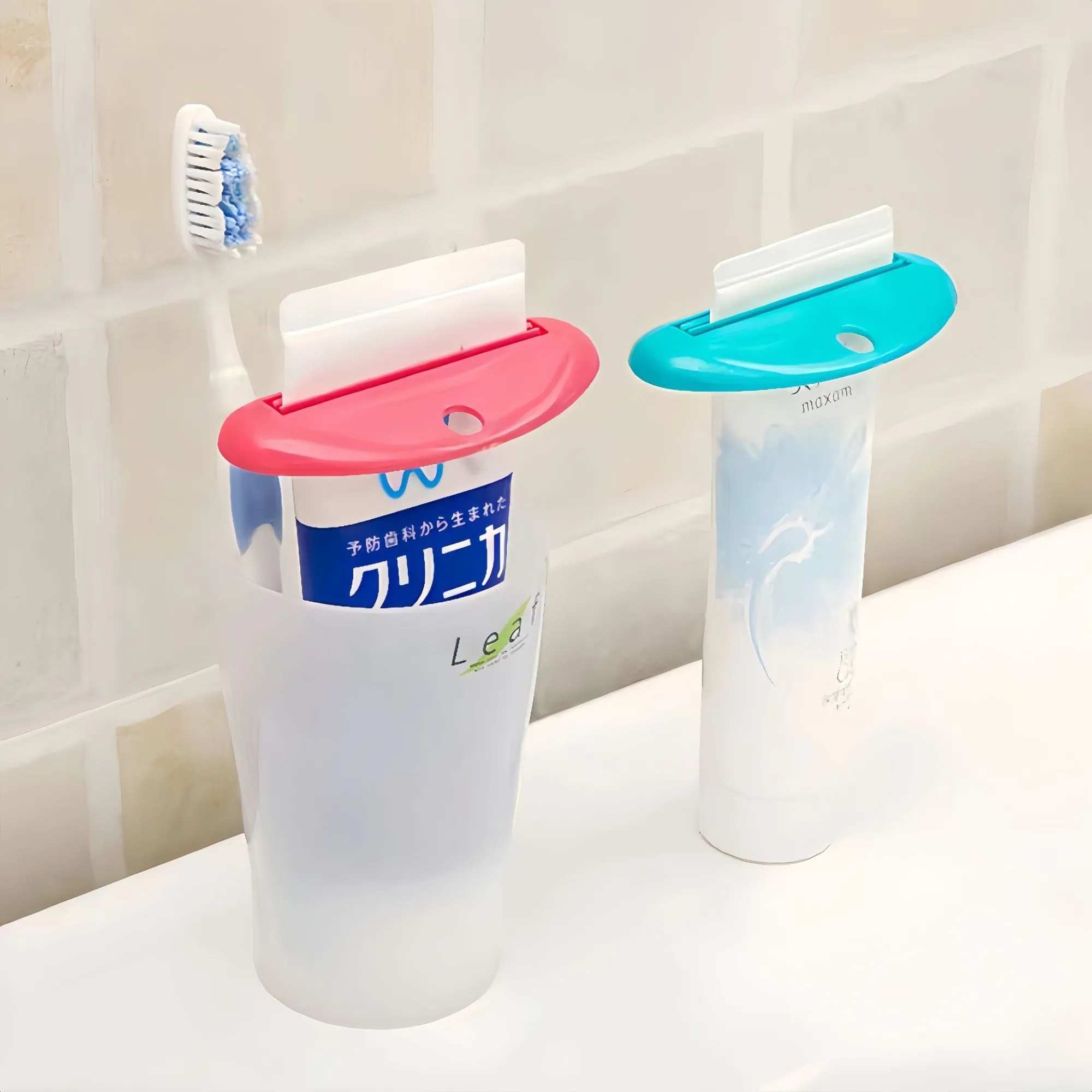 Toothpaste, facial cleanser, hand cream squeezer 3