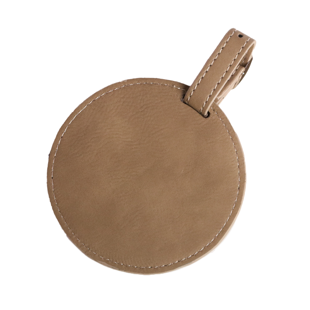 ROUND LEATHER GOLF TEE HOLDER 6