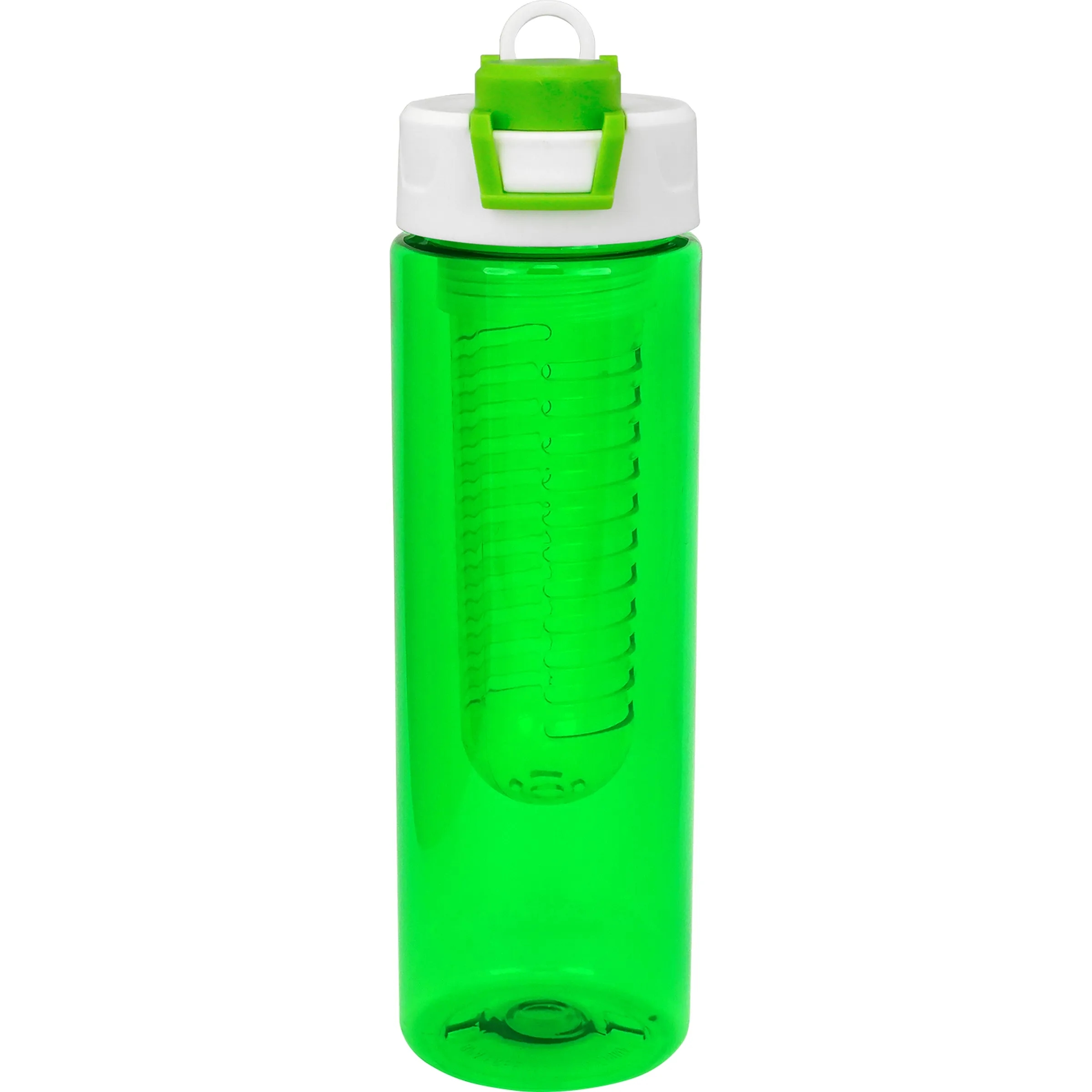 Two Tone Pop Up 24 oz. Colorful Bottle with Infuser 8