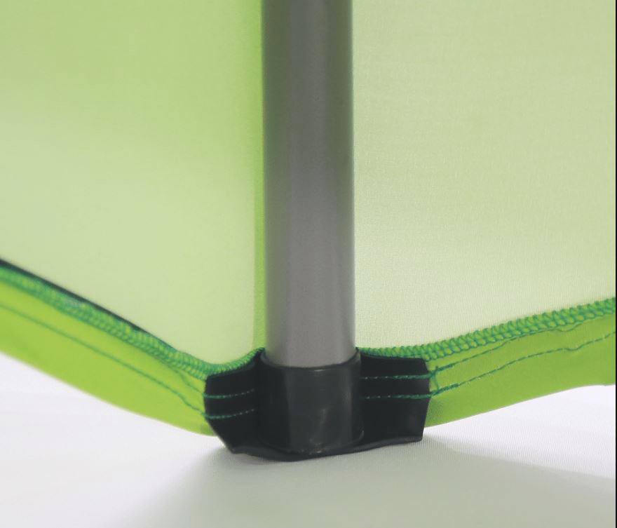 8' Fitted, 4 Sided Contour Stretch All-Over Imprint Table Cover 3