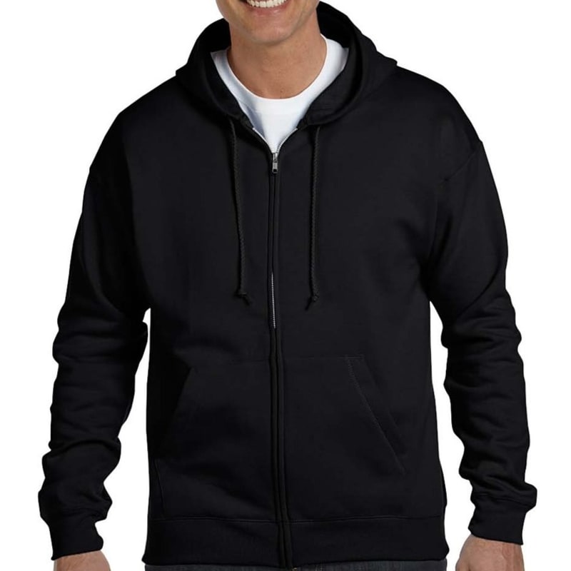 Hanes 7.8 Oz. ComfortBlend® EcoSmart® 50/50 Full-Zip Hoo 3
