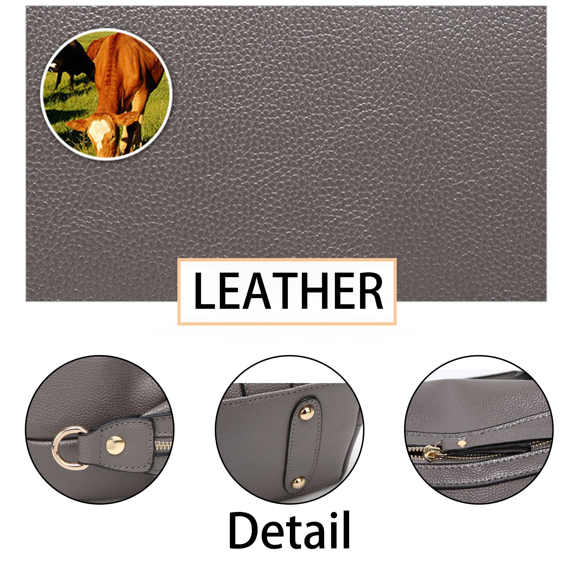 PU Purse with Handle Shoulder Tote Bag 8