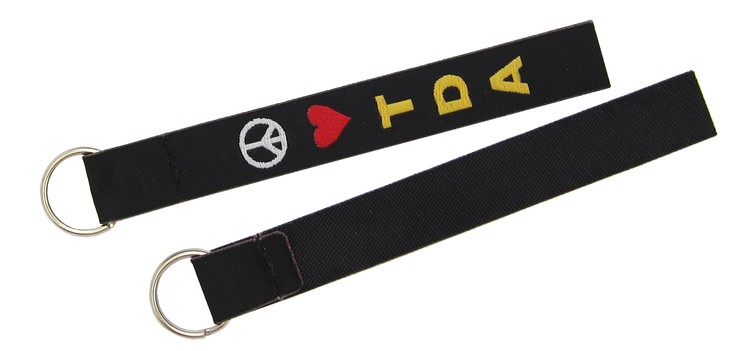 1/2" Woven Zipper Pull w/ Black Backing - "Elite" Weave