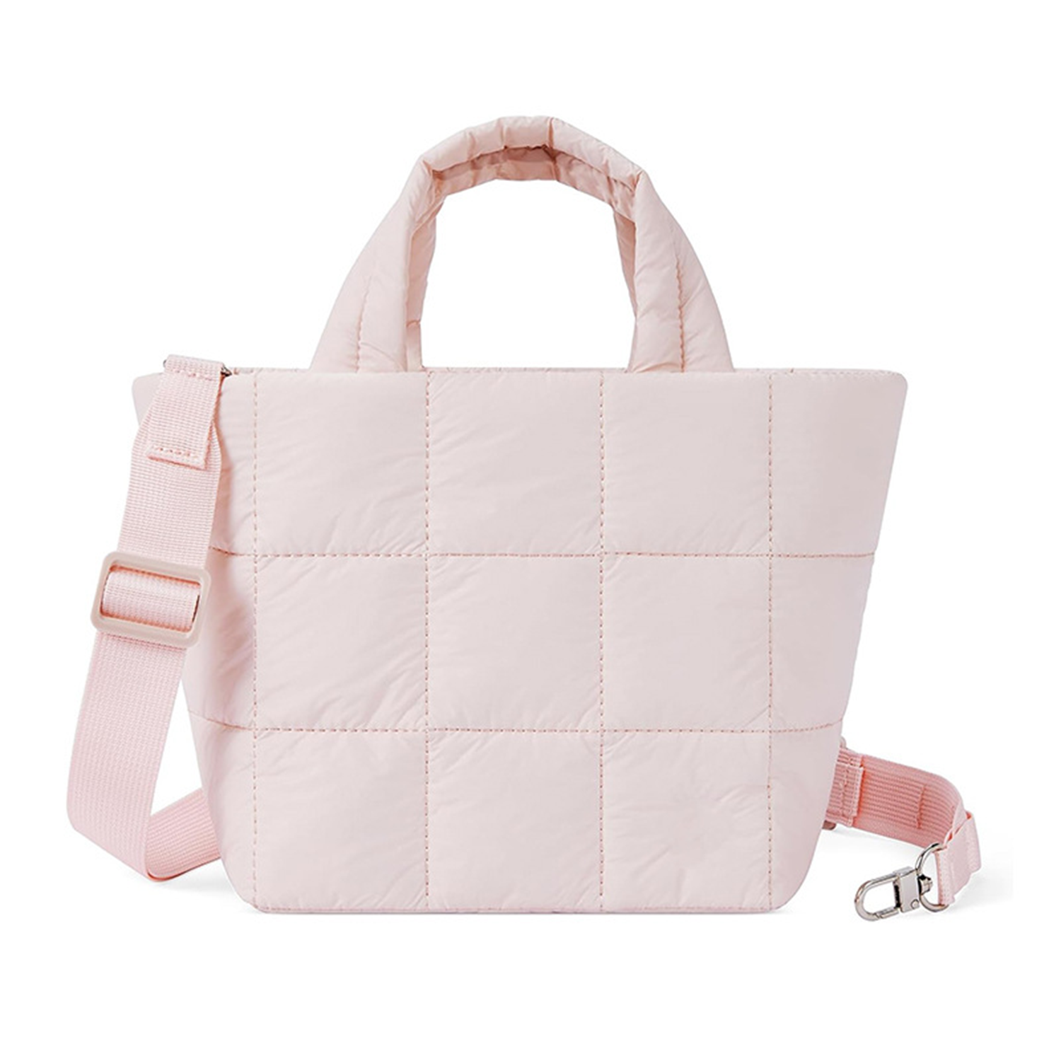 Puffer Tote Bag w/ Adjustable Strap 6