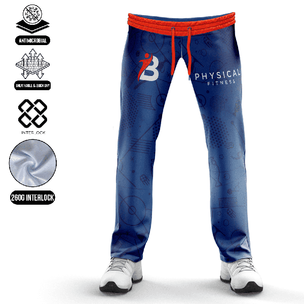 Men's and Kids' Sublimation Track Pants - 280G Spandex 3