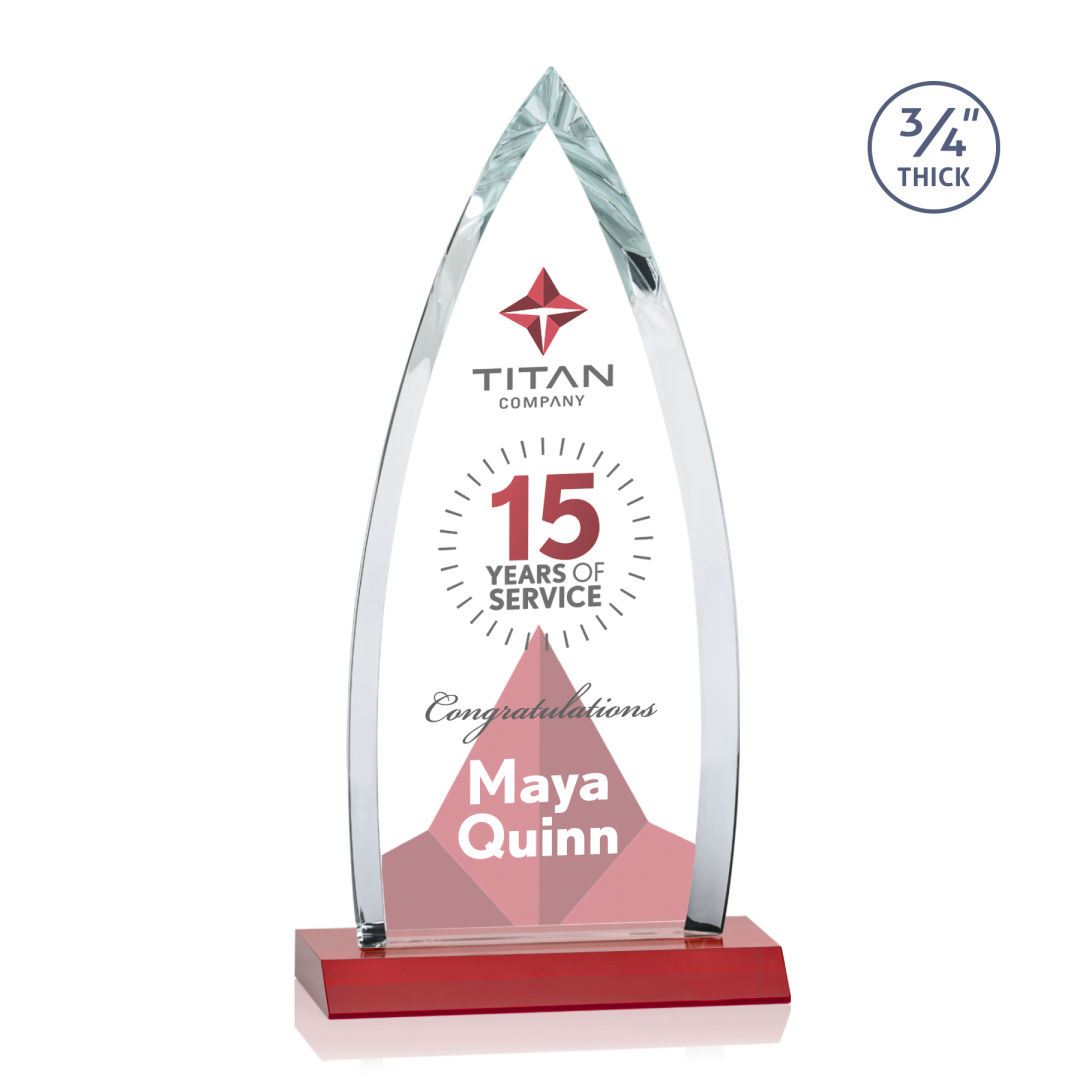 Shildon VividPrint™ Award - Red 24