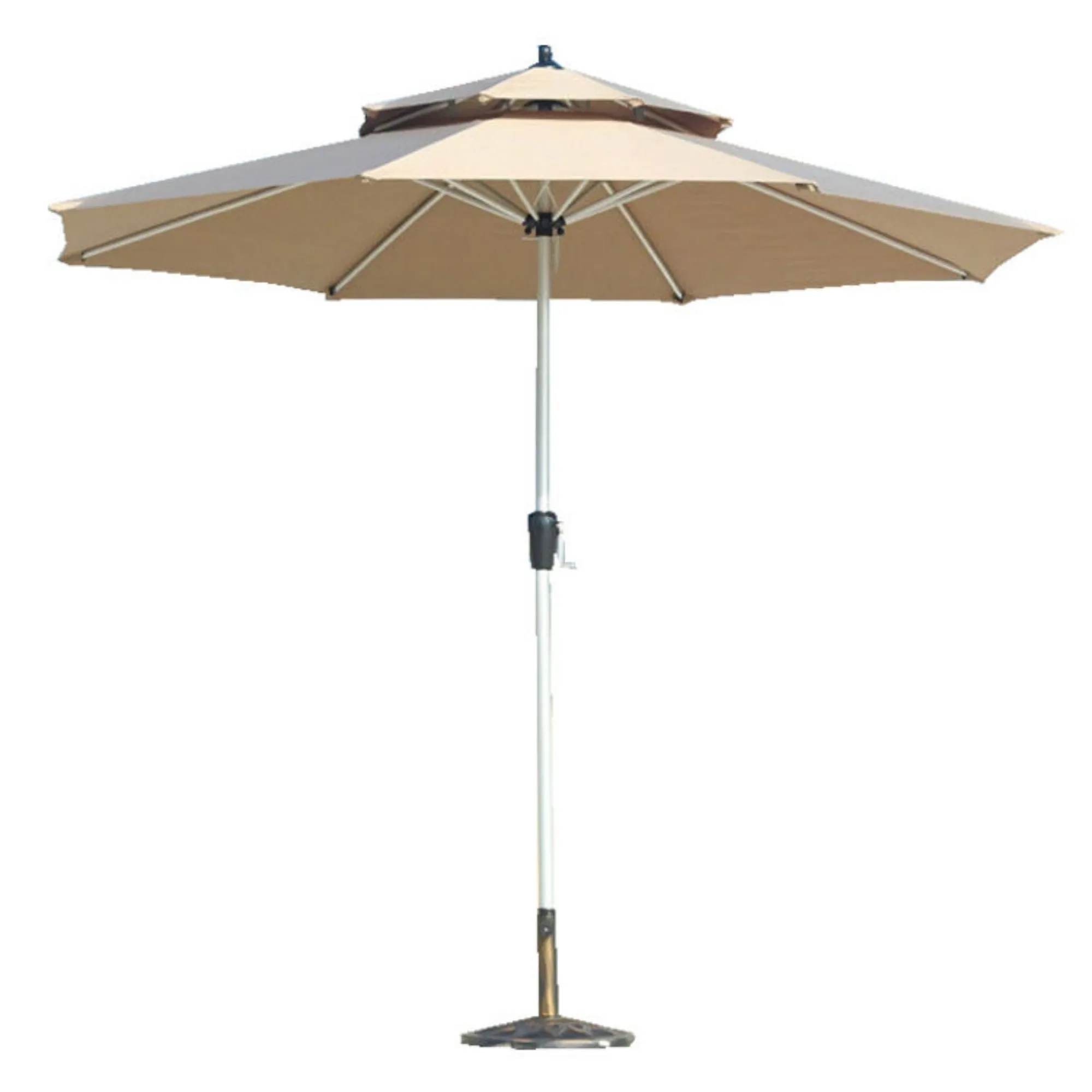 Double Layer Outdoor Sun Patio Umbrella MOQ1 11