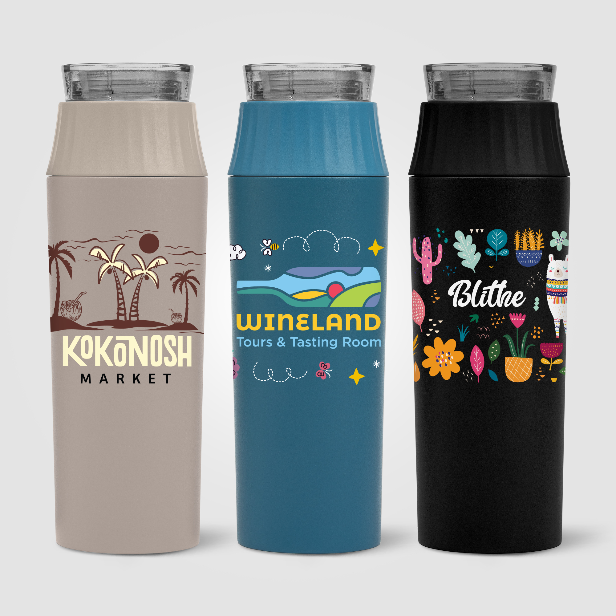 Majesty Recycled Stainless Steel Leakproof Lid Bottle - 20 oz.