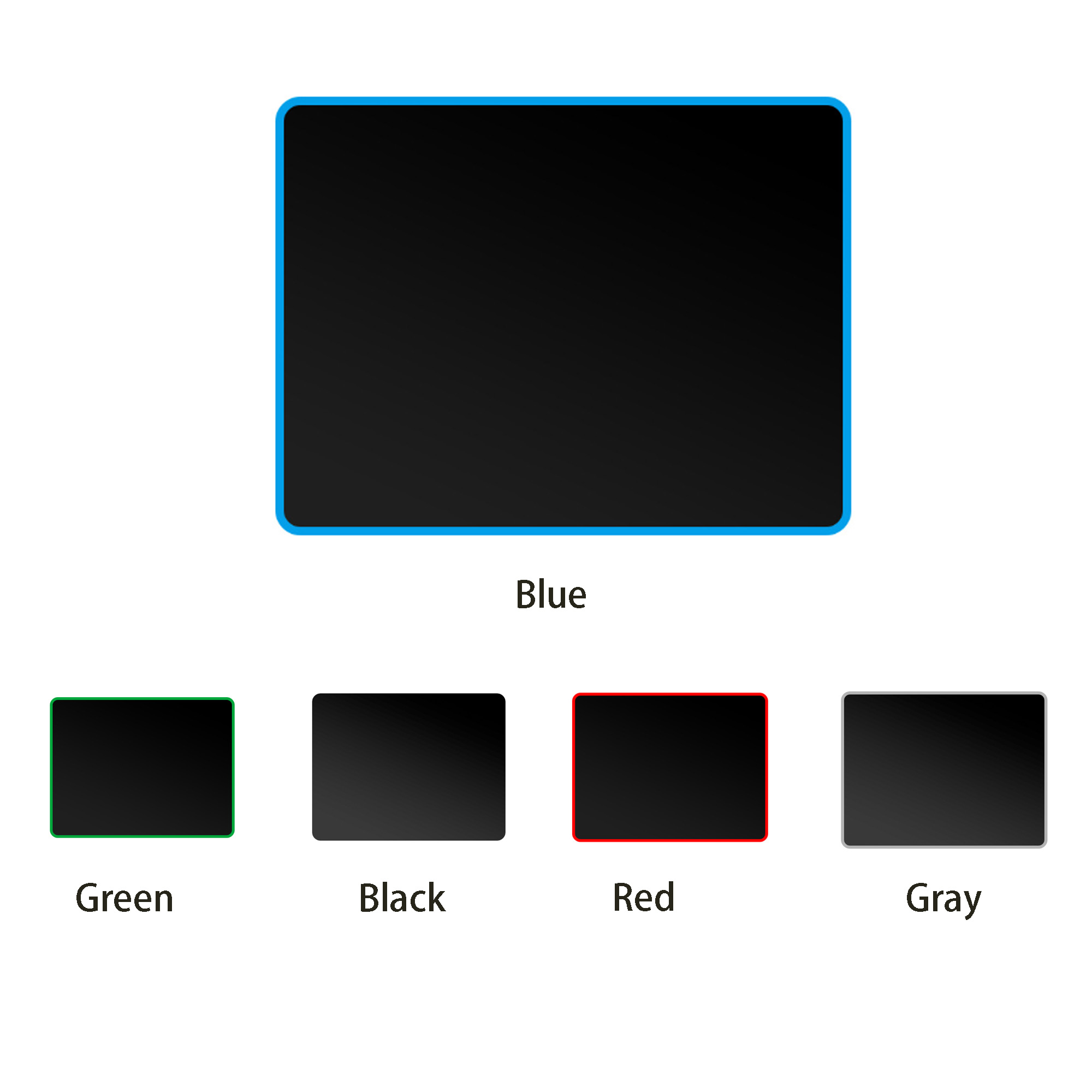 10.24 ?? 8.27?? 0.12 Inch Rubber Mouse Pad 1