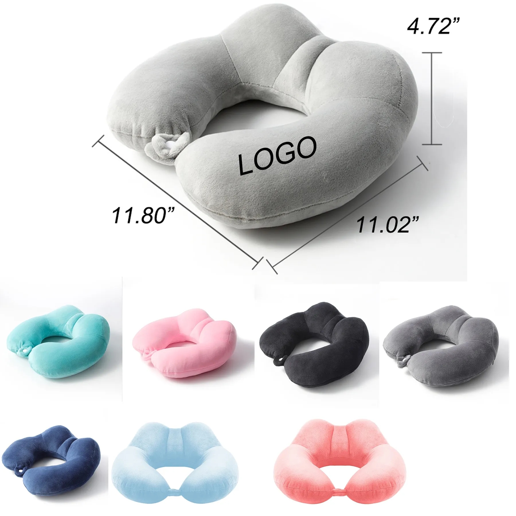 U Shaped Hump Neck Low Rebound Pillow 1