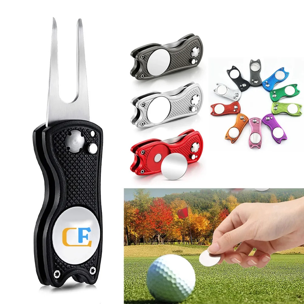 Foldable Magnetic Golf Divot Tool 5