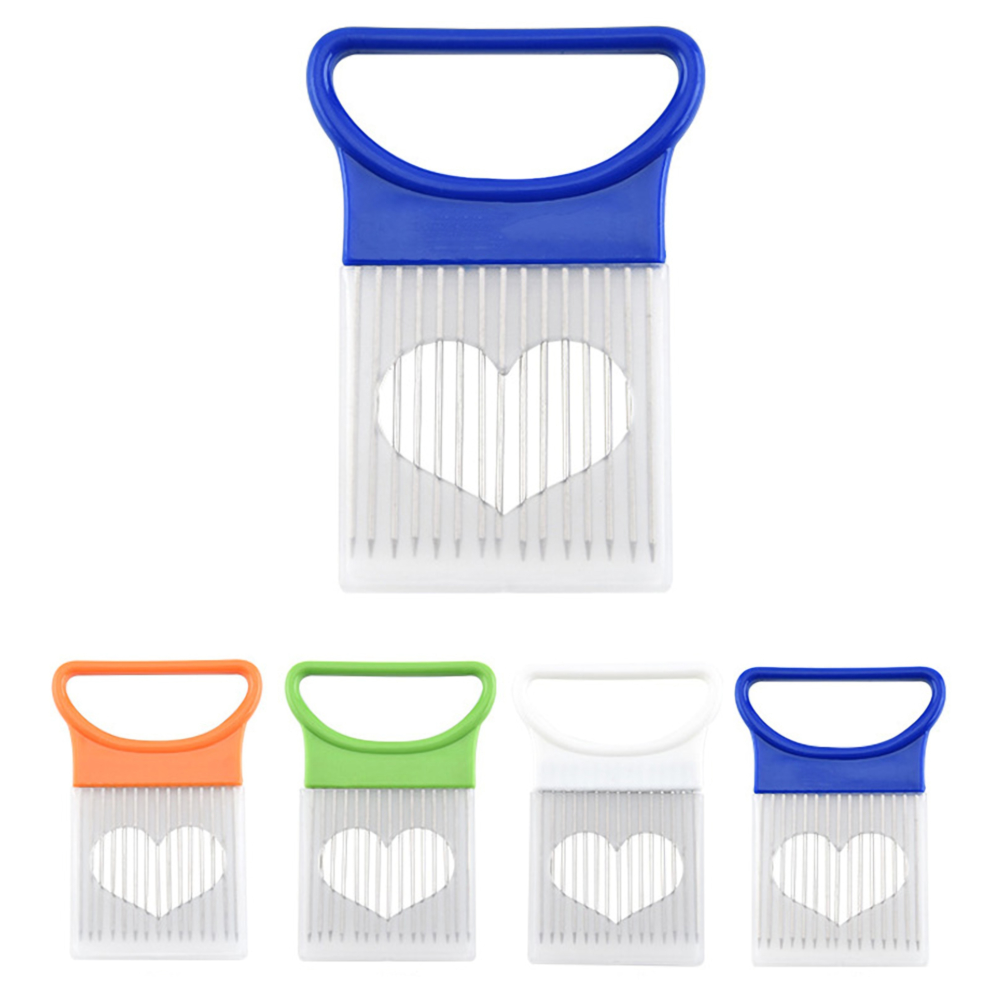 Stainless Steel Onion Slicer Holder Fork 1