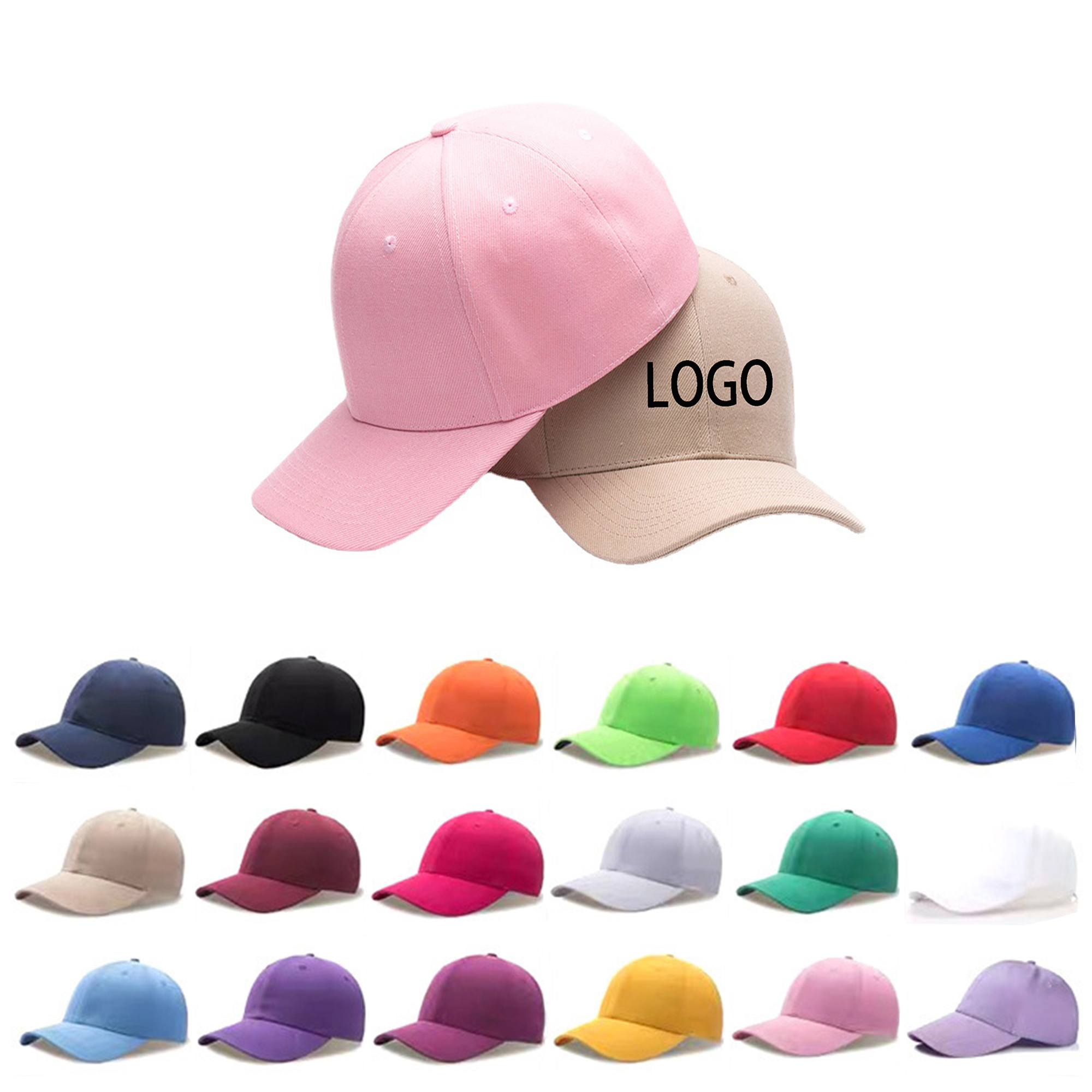 Sports Casual Pure Cotton Baseball Cap 2