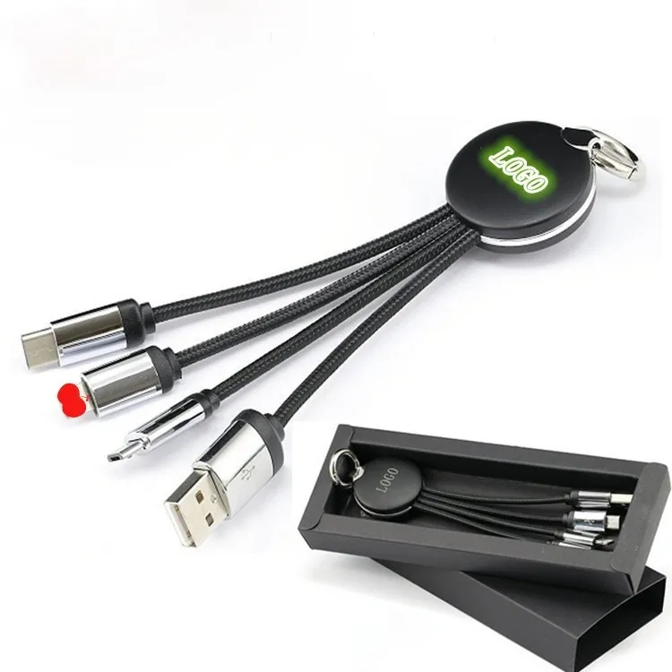 Multi USB C Splitter Charging  Cable 3