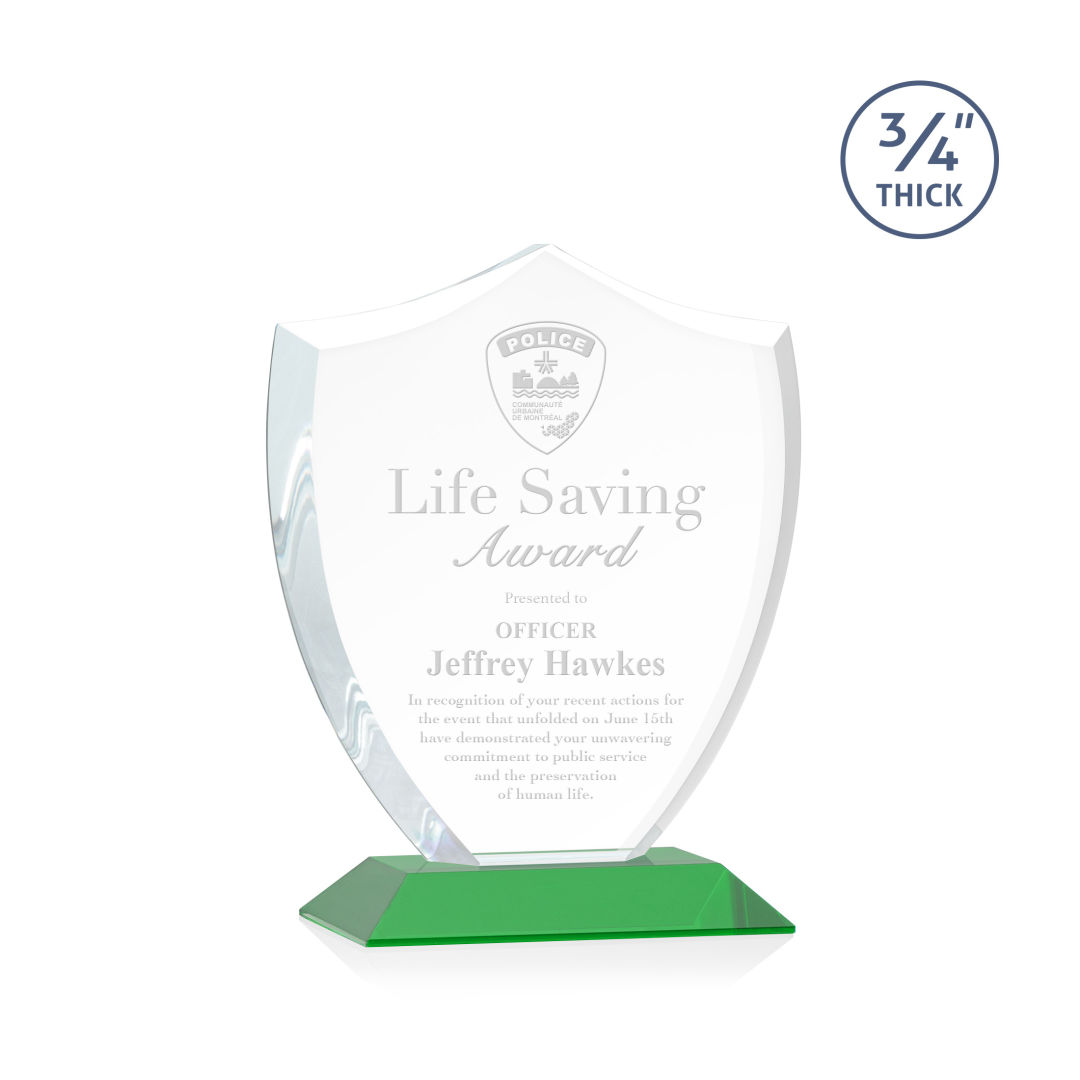 Scudo Shield Award - Green 4