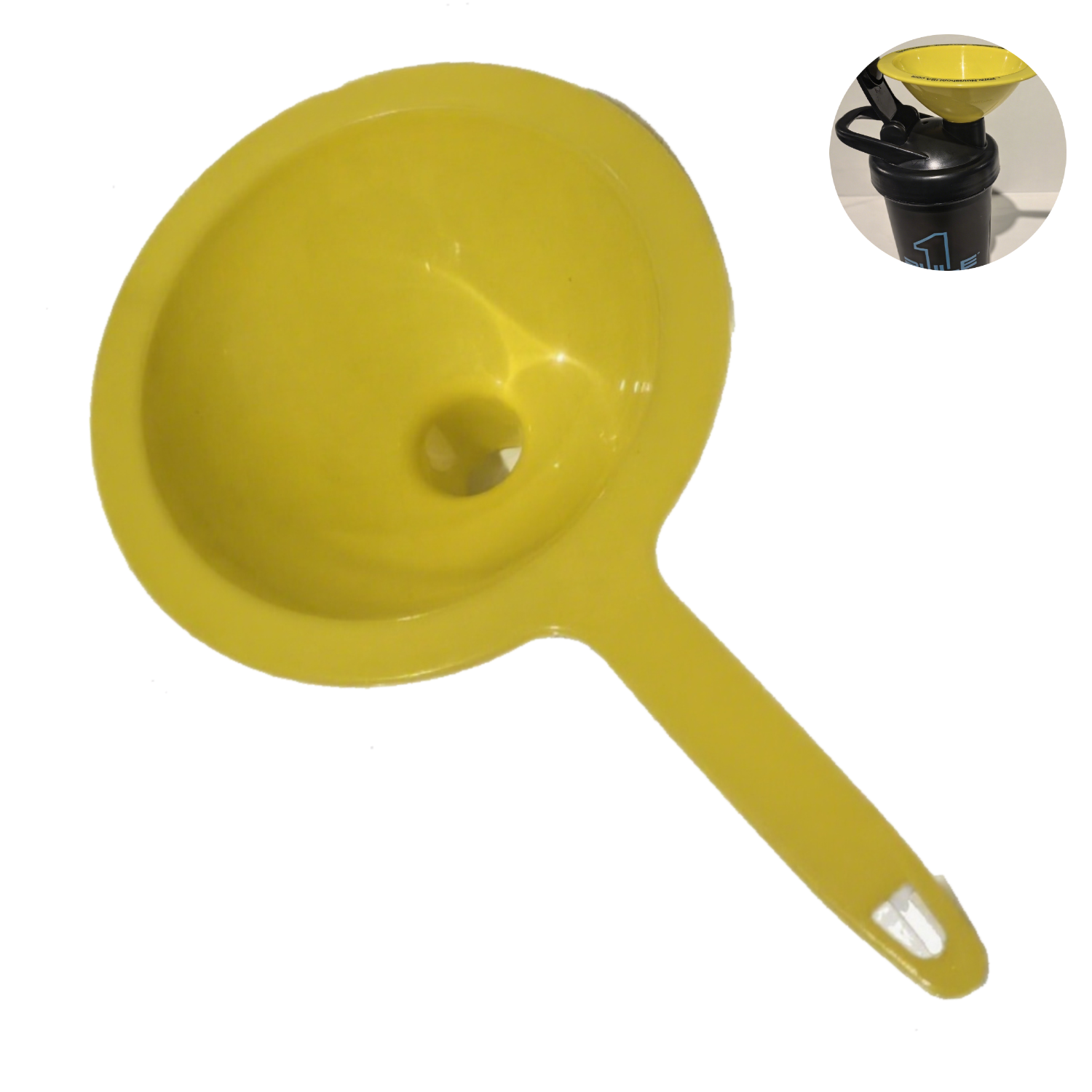 Food Grade Plastic Funnel w/ Handle 6