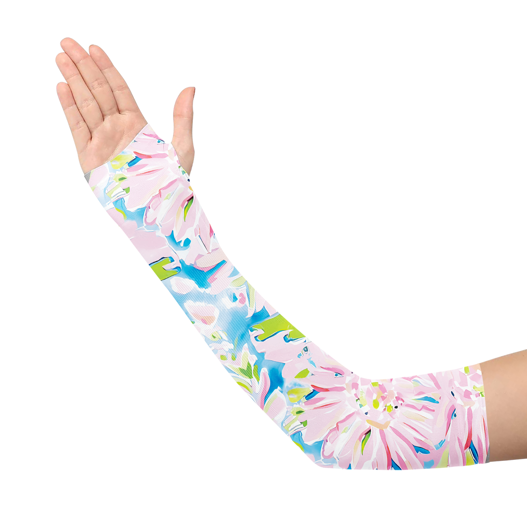 Custome Full Color Sublimation Cooling Arm Sleeve 6