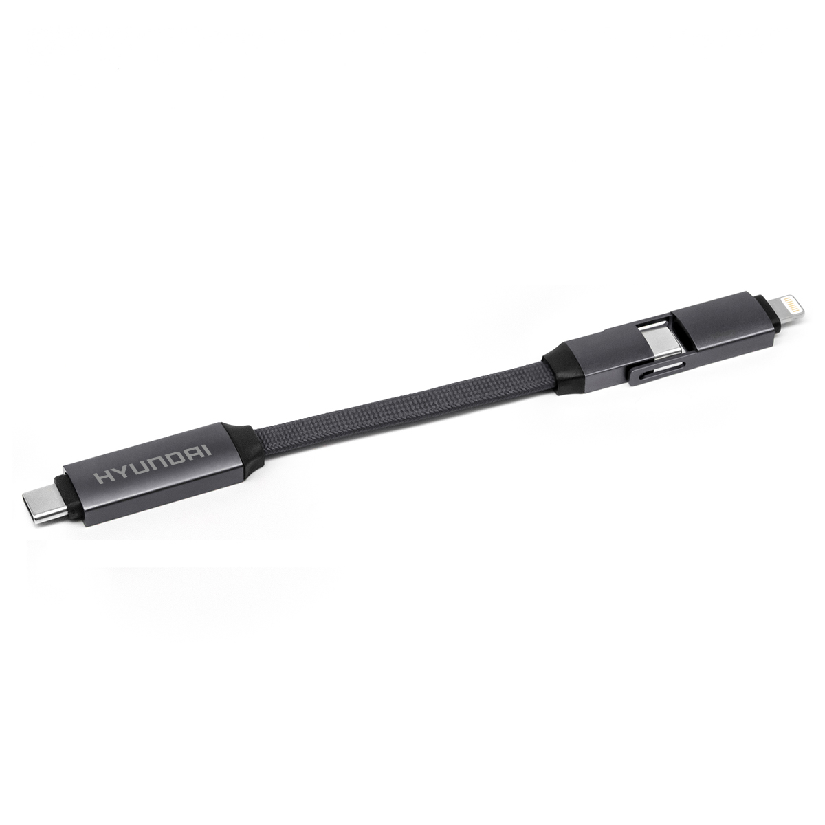 2-in-1 USB-C Charging Cable with Lightning Adapter - 60W Fast Charge 10