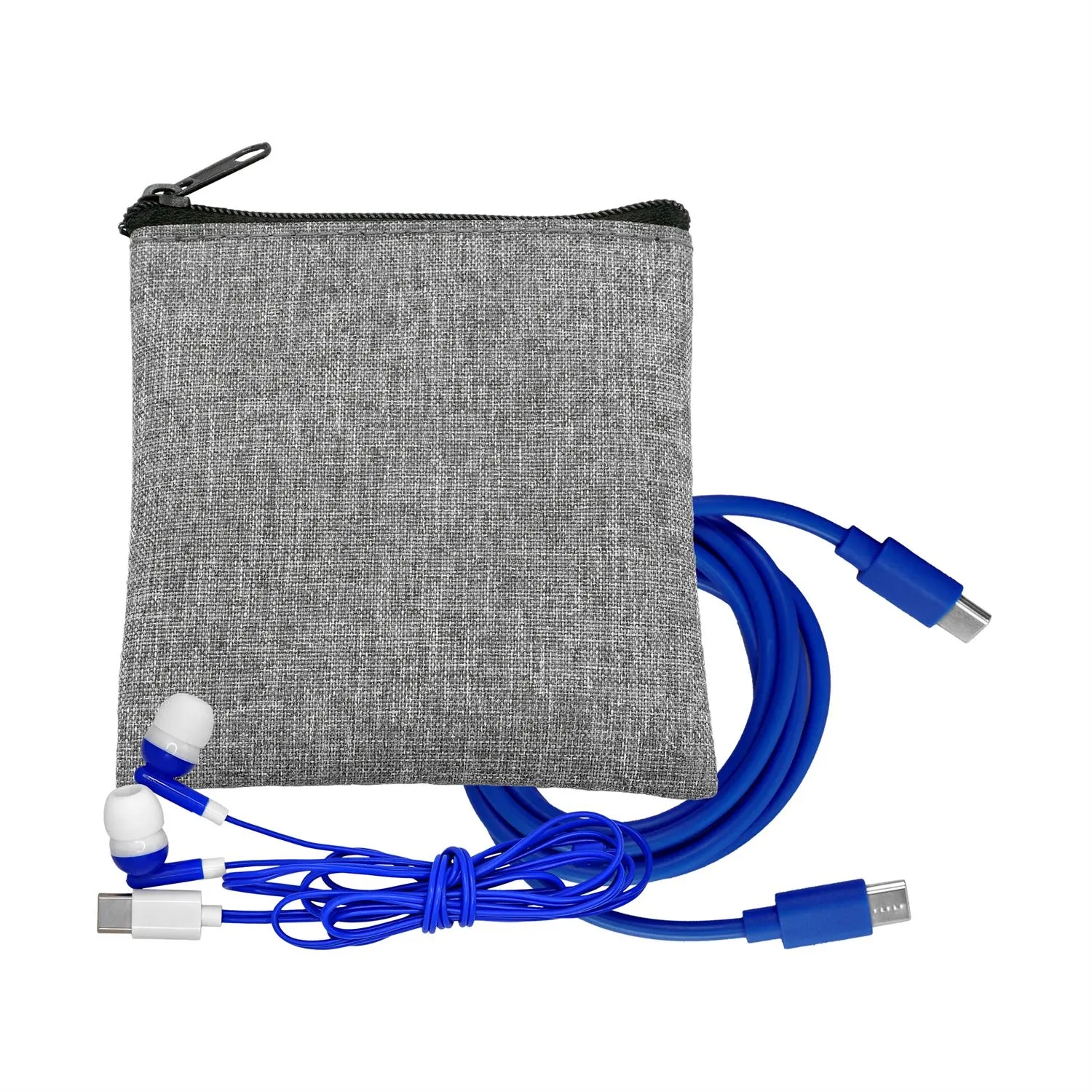 Recycled C to C Cable & Ear Bud Set 7