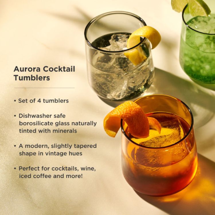 Viski® Aurora Cocktail Tumbler Set 9