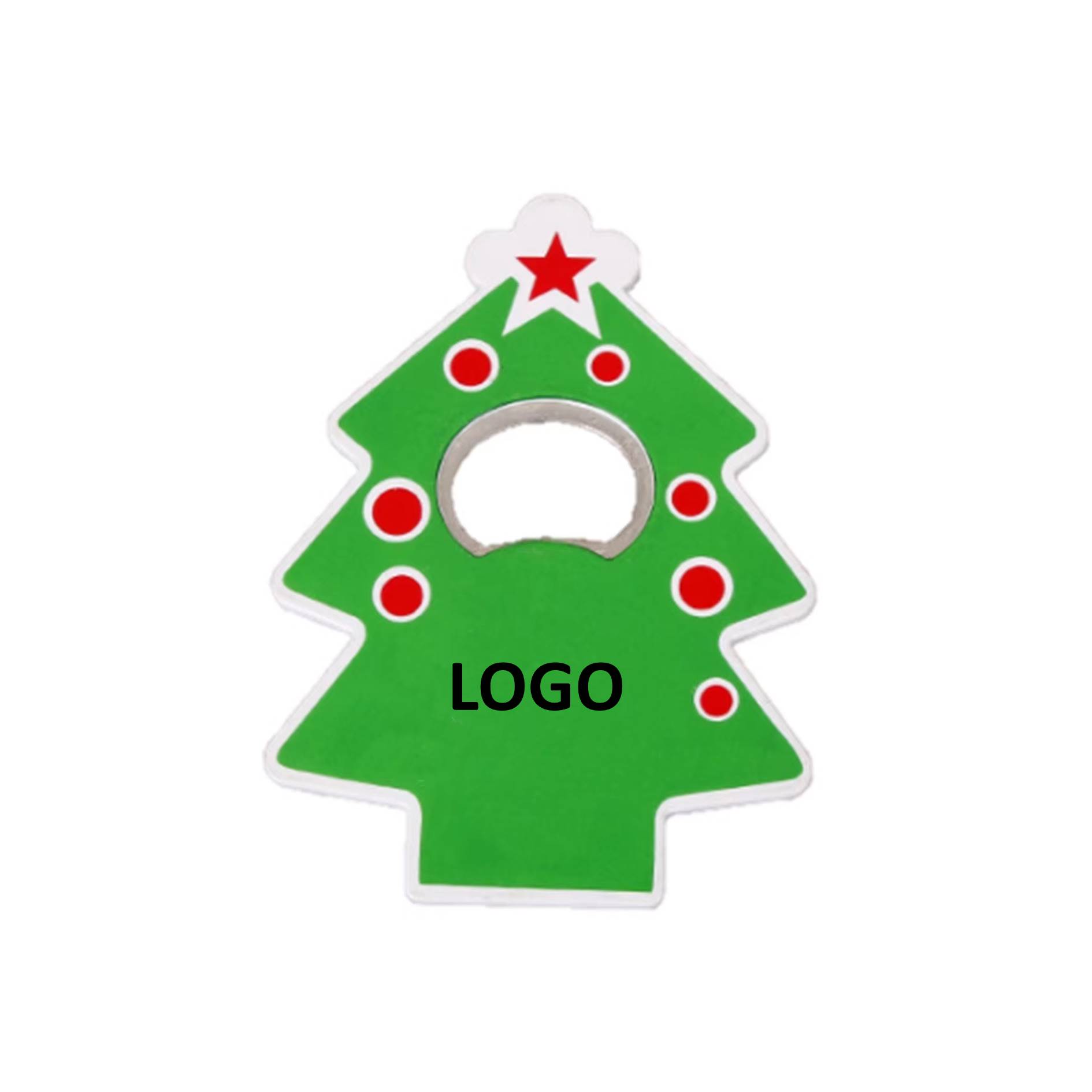 Christmas Tree Shape Magnetic Bottle Opener 2