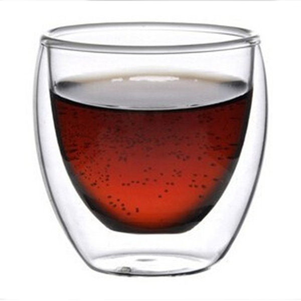 Double Wall Insulated Glass Coffee Cup 3