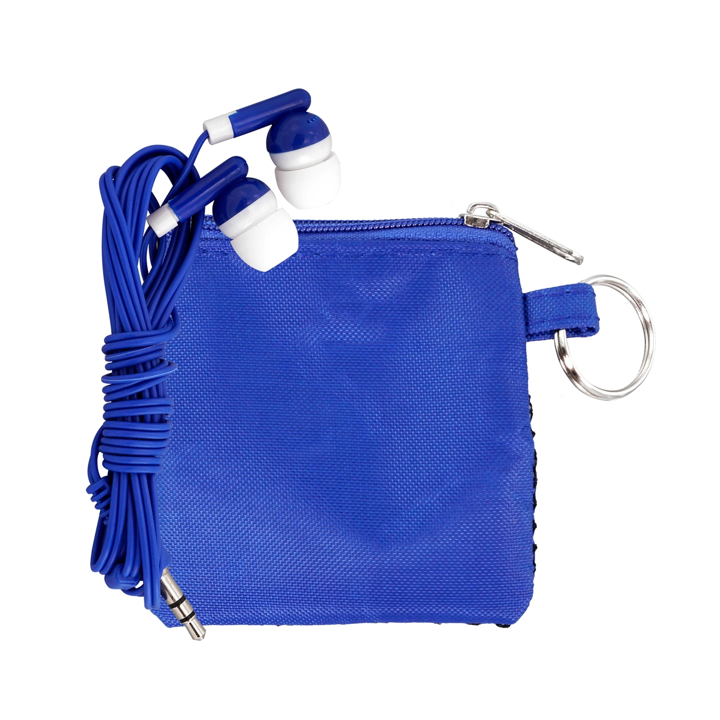SPORTY POUCH & COLORFUL EAR BUDS 11