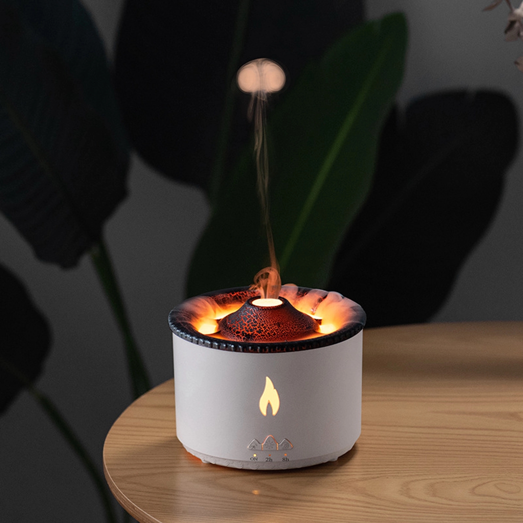 3D Fire Flame Aroma Diffuser Humidifier 6