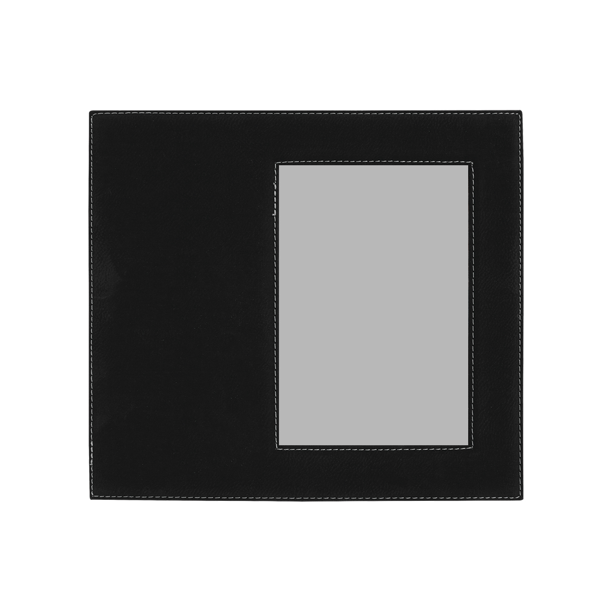 5" x 7" Black & Silver Leatherette Photo Frame 3