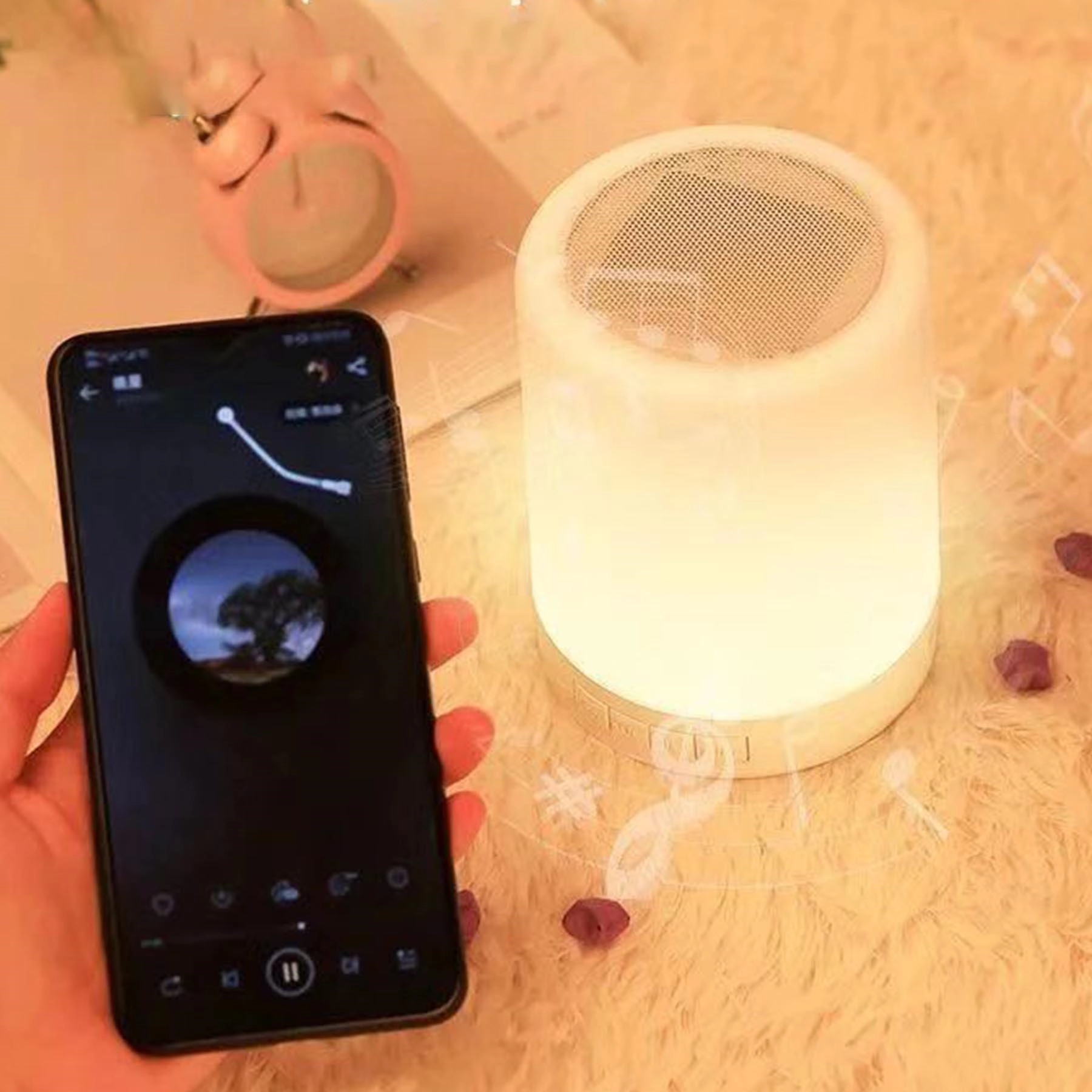 2 in1 Touch Lamp & Bluetooth Speaker 5