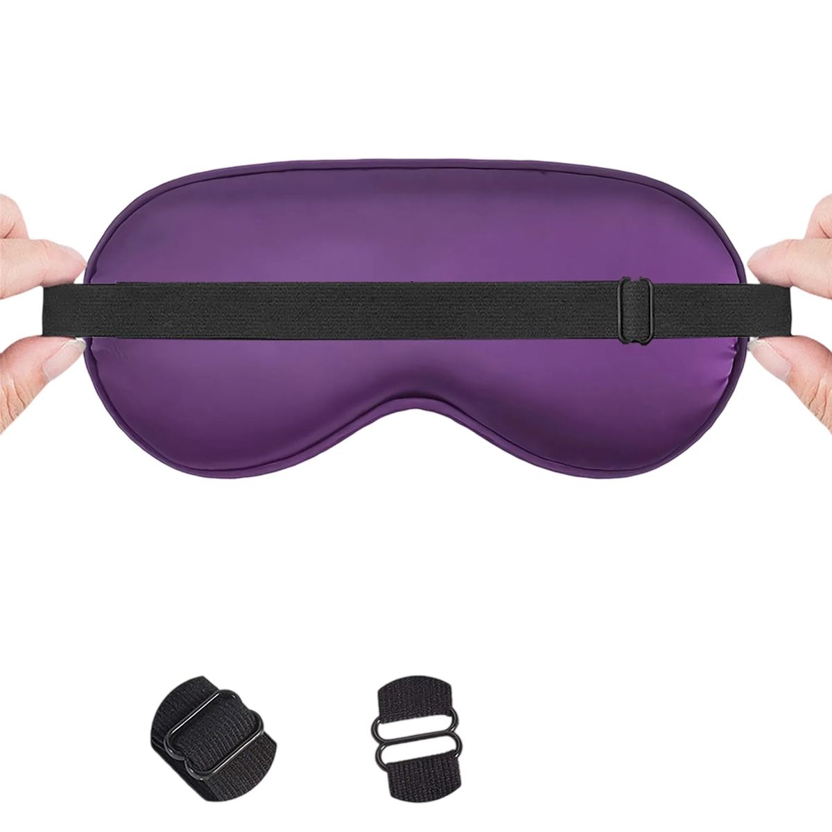 Adjustable Eye Mask Satin Soft Design 15