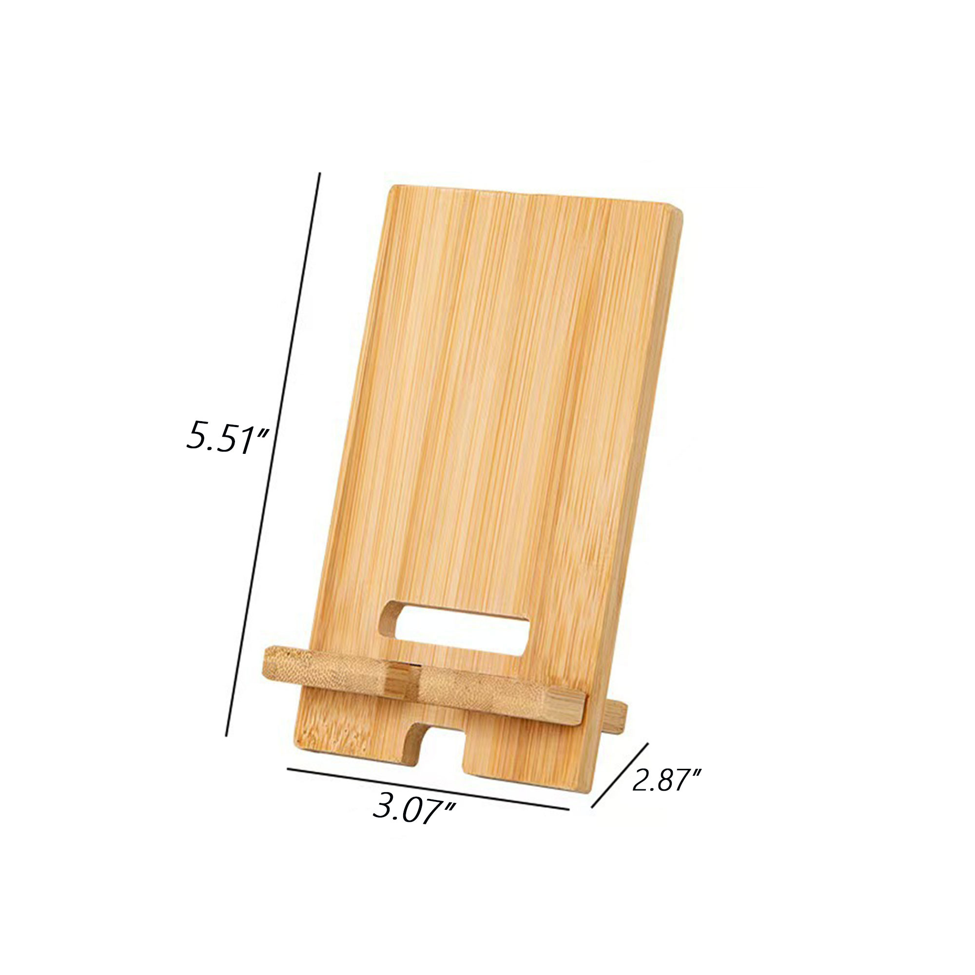 Bamboo Mobile Phone Holder 1