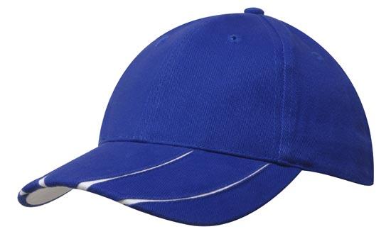 Brushed Heavy Cotton with Laminated Two-Tone Peak 7