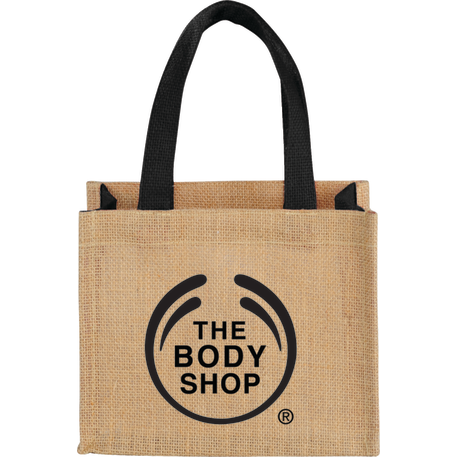 Mini Jute Gift Tote, custom tote bag with logo imprint 19
