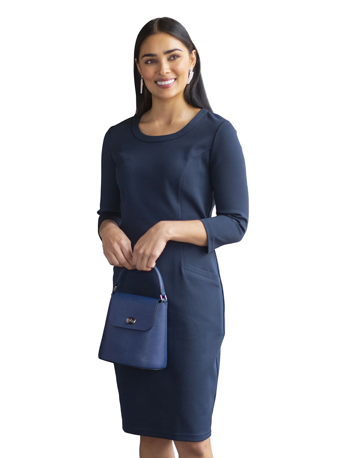 Edwards - Women's 2-Pocket Sheath Dress 3