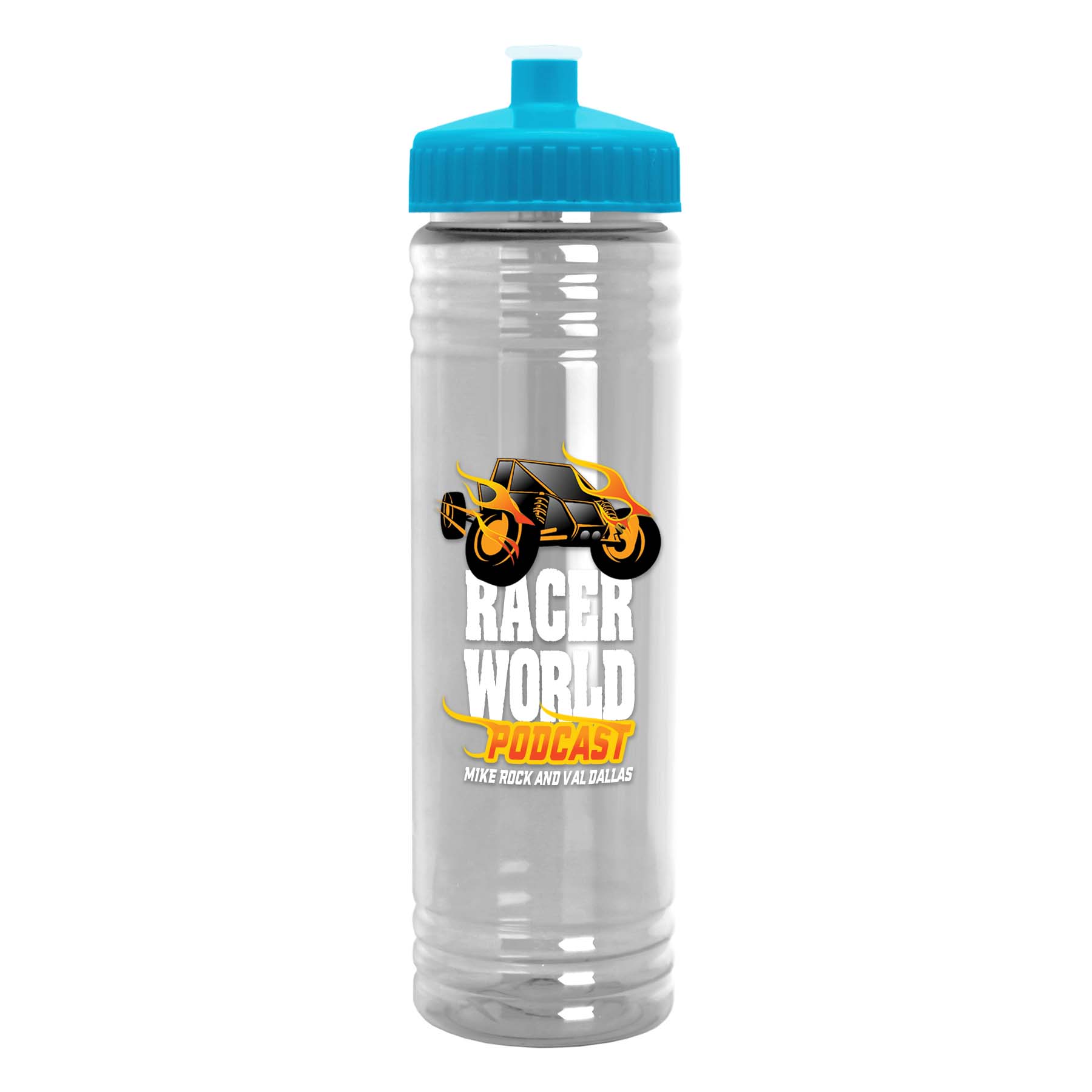 24 oz. Slim Fit Water Bottle with Push-Pull - Digital 6