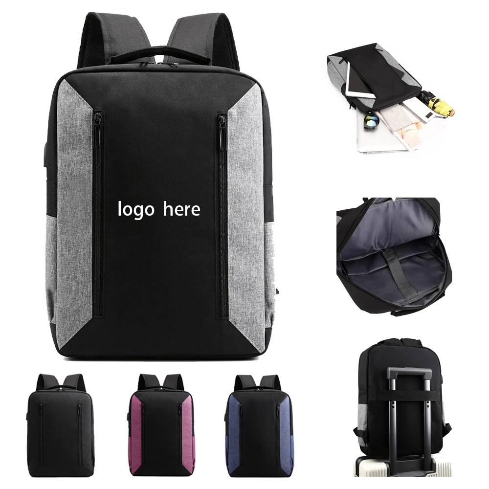 Laptop Backpack w/ Luggage Strap 2