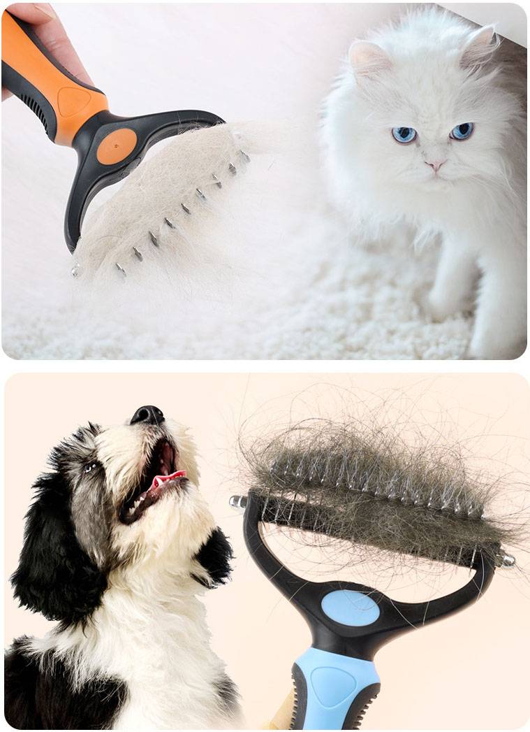 Pet Stainless Steel Dematting Comb 6