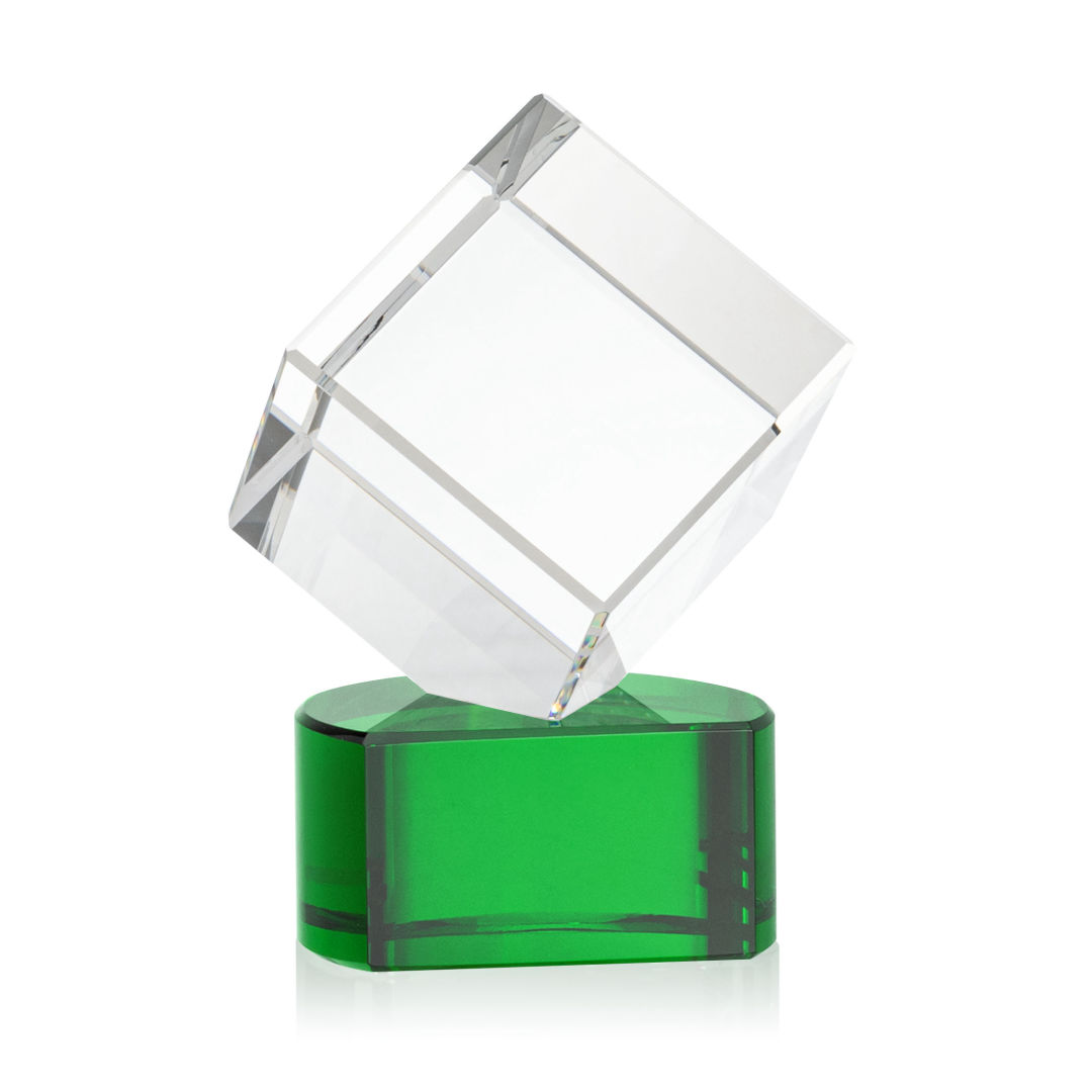 Burrill VividPrint™ Award on Paragon Base - Green 8