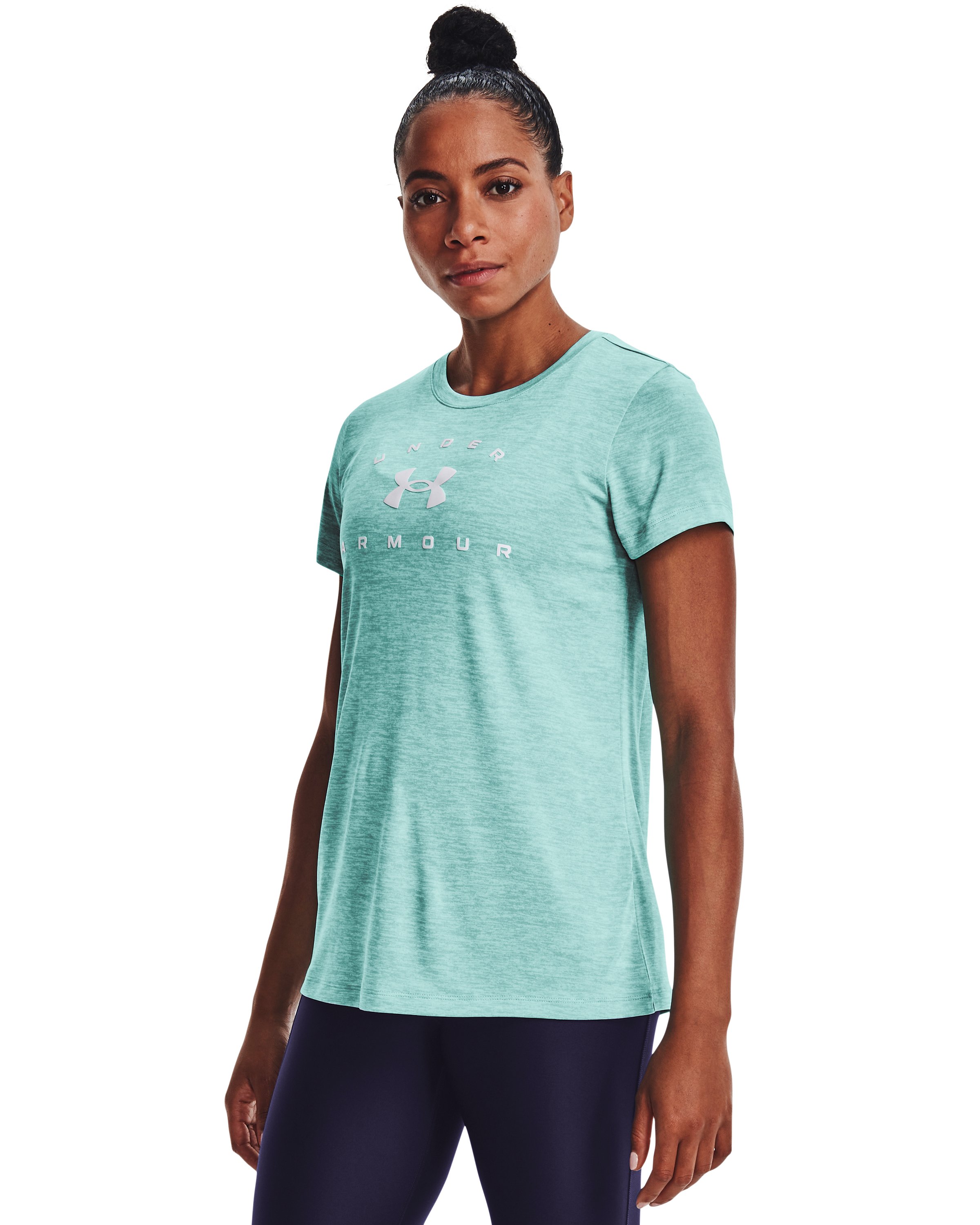 Women's UA Tech Twist Arch Short Sleeve  1