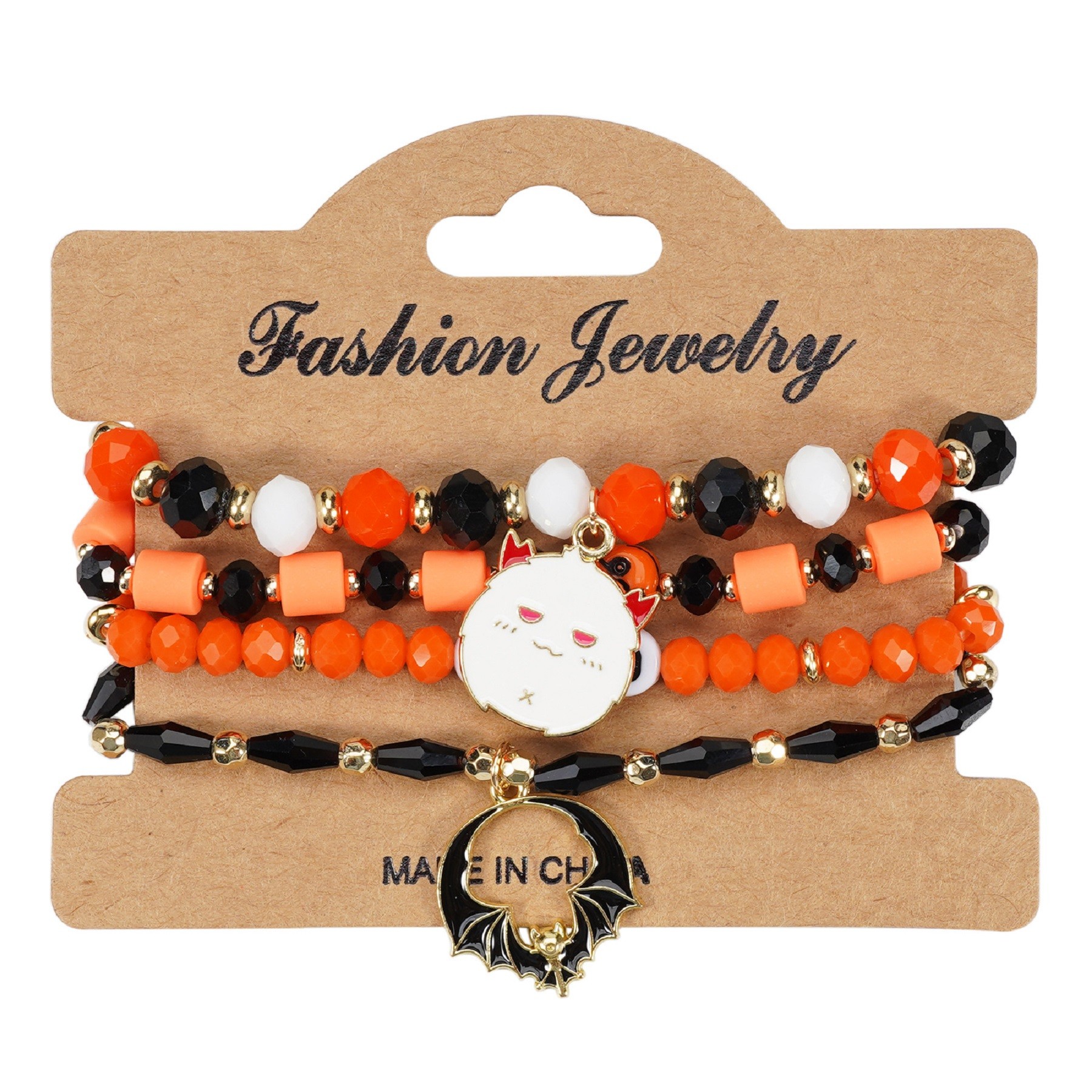 Bohemian Bracelets Stretch Multilayer Colorful Beads Bracelet With Charm Jewelry 2
