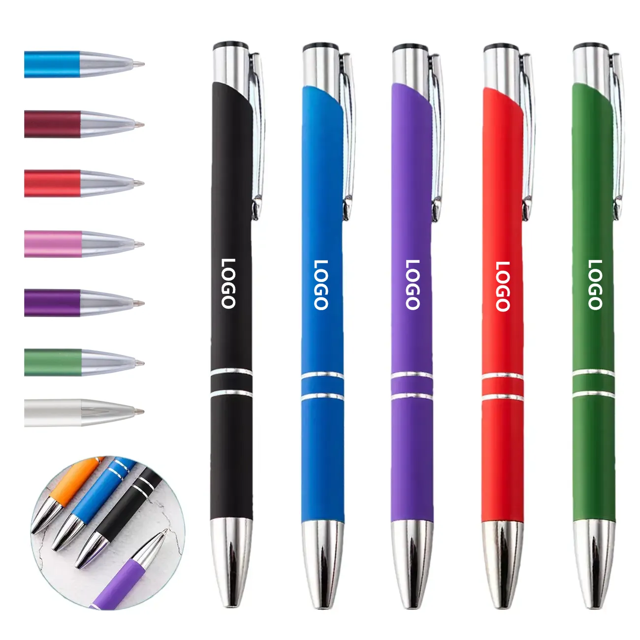 Matte Tres-Chic - Laser Engraved - Metal Pen 3