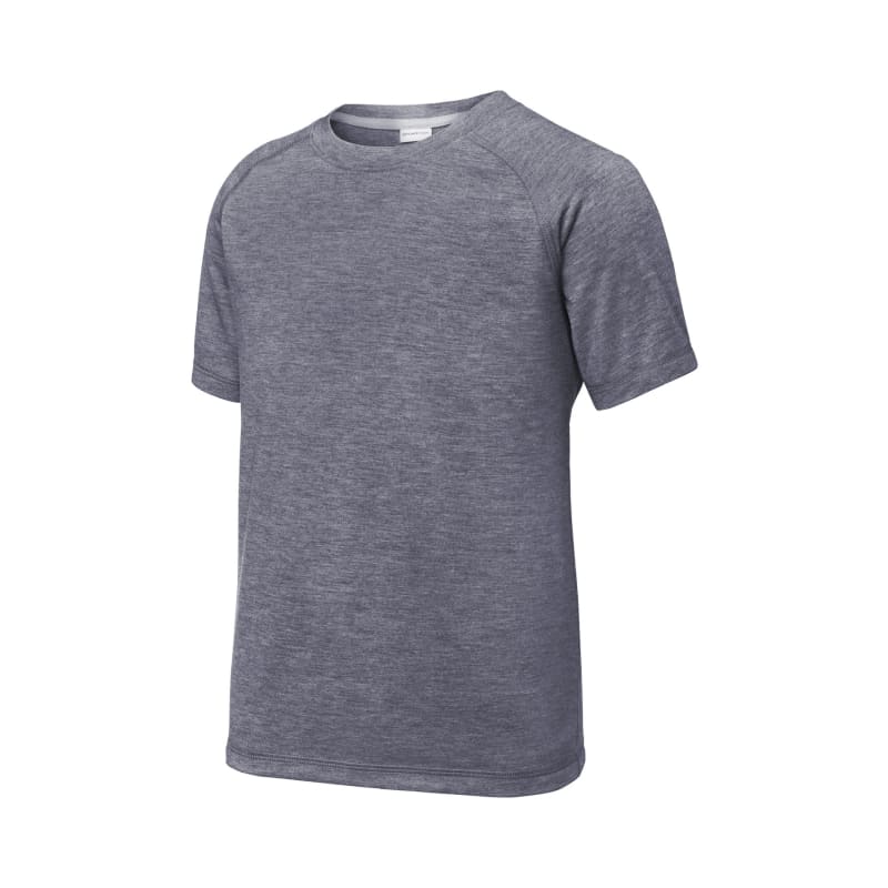 Sport-Tek Youth PosiCharge Tri-Blend Wicking Raglan Tee. 6