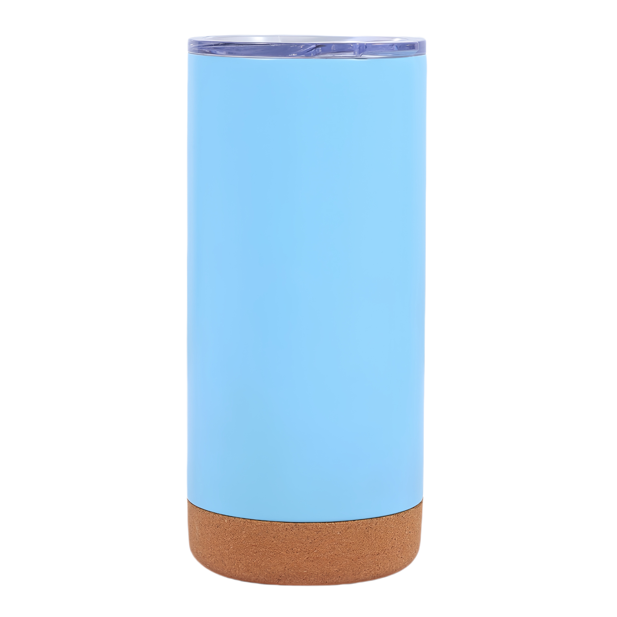 Double Wall Vacuum Insulated Stainless Steel Tumbler with Cork Base 6