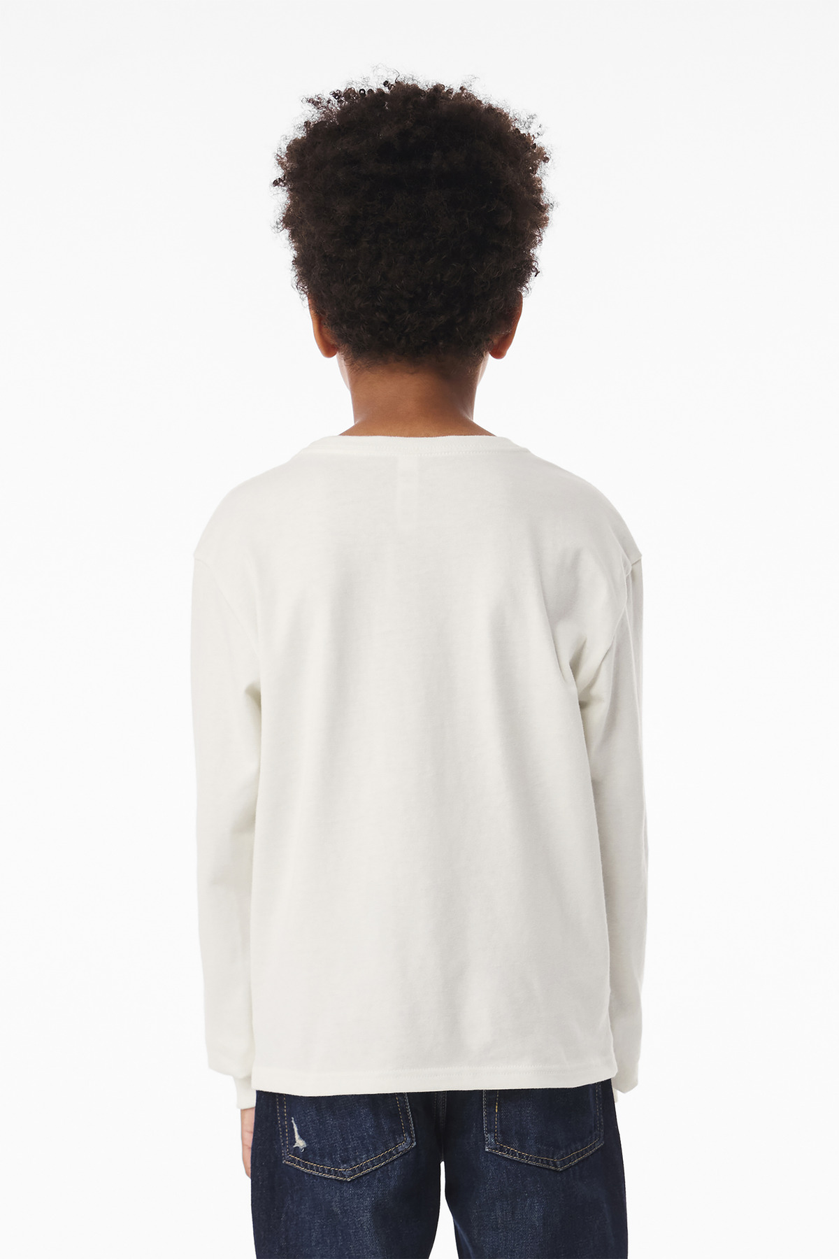 BELLA+CANVAS Youth 6-Ounce Heavyweight Long Sleeve Tee BC3511Y 9