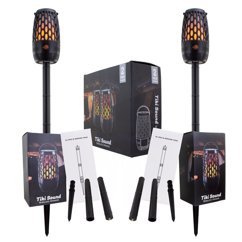 Tiki Sound Speaker 2-Pack 12